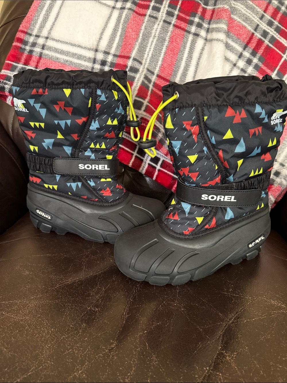 Sorel Kids Flurry Print Snow Boots